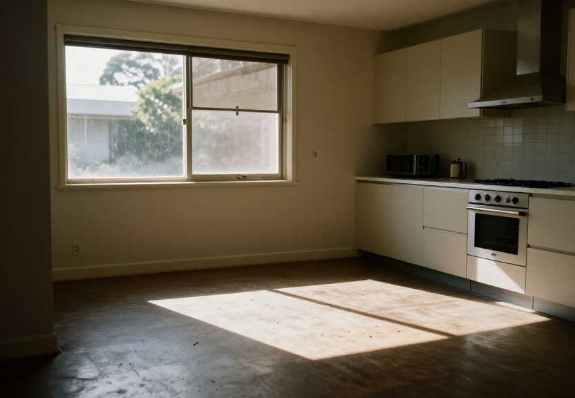 Clean kitchen counter after ant treatment in Turramurra