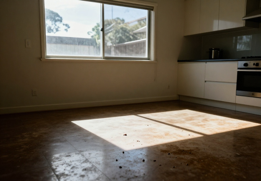 Ant trail along kitchen counter in Turramurra home