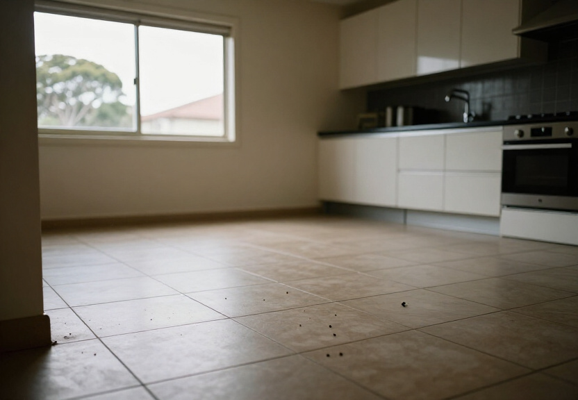 Wall cavity free of ants after professional treatment